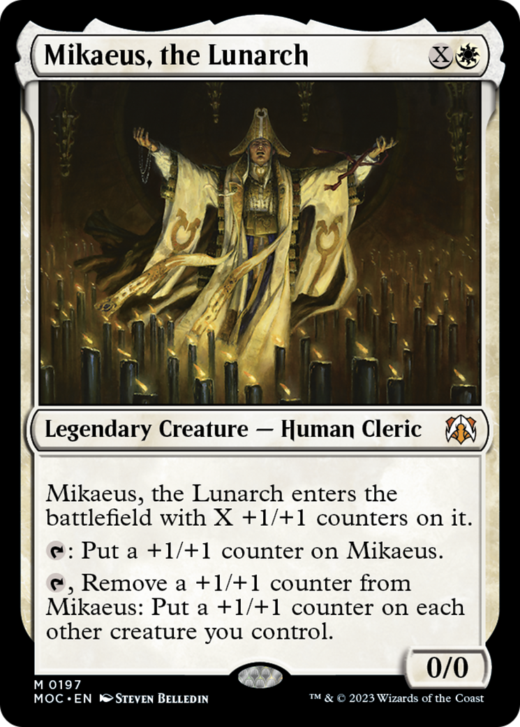 Mikaeus, the Lunarch [March of the Machine Commander] | Boutique FDB TCG