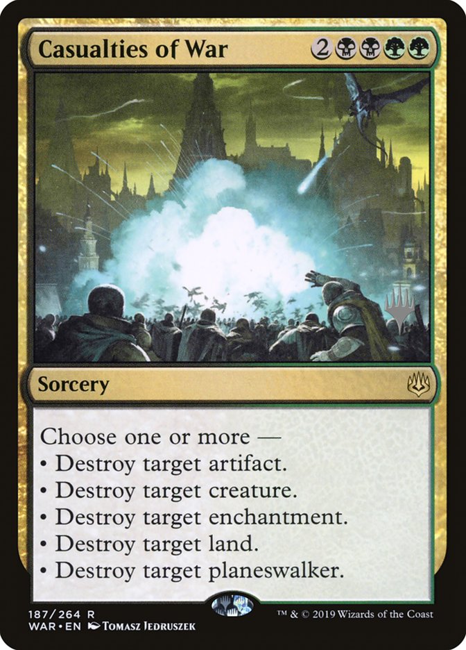 Casualties of War (Promo Pack) [War of the Spark Promos] | Boutique FDB TCG