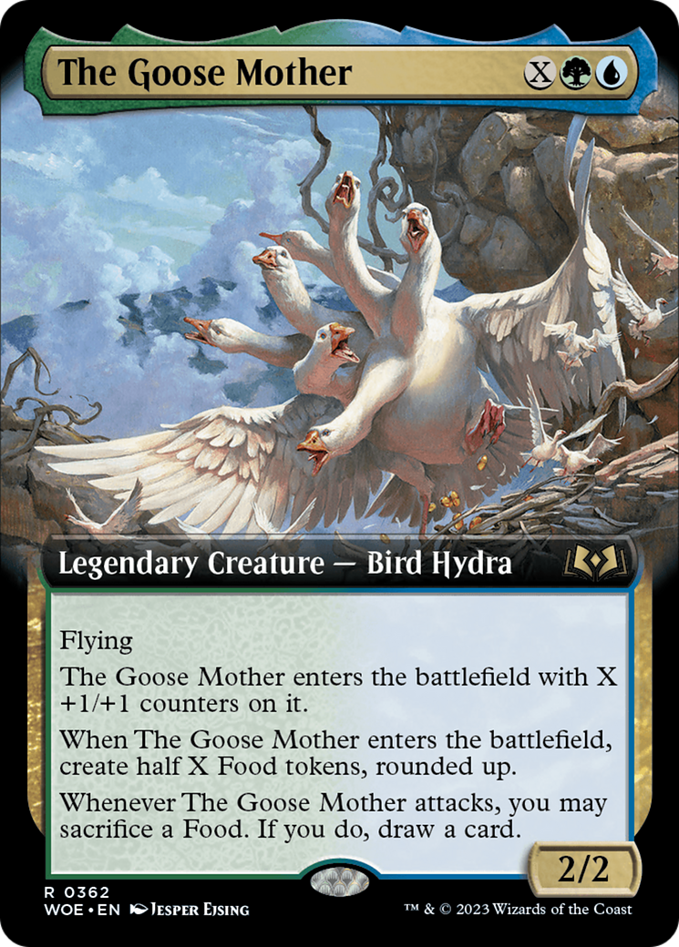 The Goose Mother (Extended Art) [Wilds of Eldraine] | Boutique FDB TCG