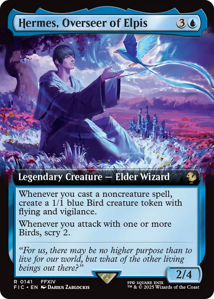 Hermes, Overseer of Elpis (Extended Art) [FINAL FANTASY Commander] | Boutique FDB TCG