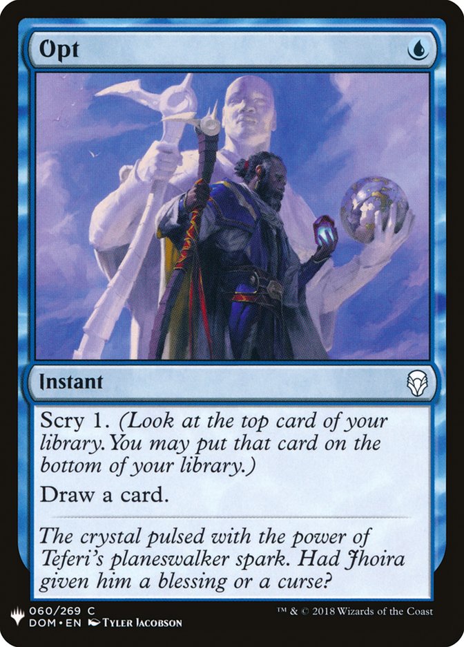 Opt [Mystery Booster] | Boutique FDB TCG