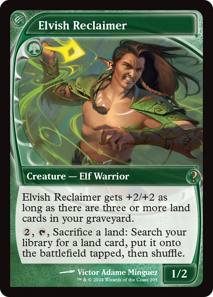 Elvish Reclaimer (Future Sight) [Mystery Booster 2] | Boutique FDB TCG