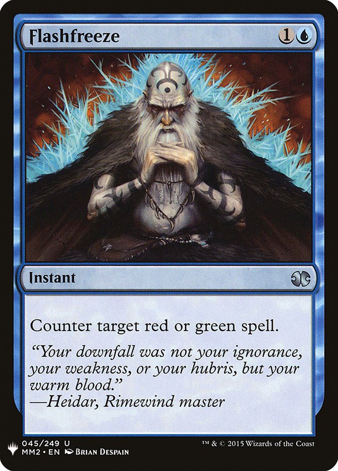 Flashfreeze [Mystery Booster] | Boutique FDB TCG