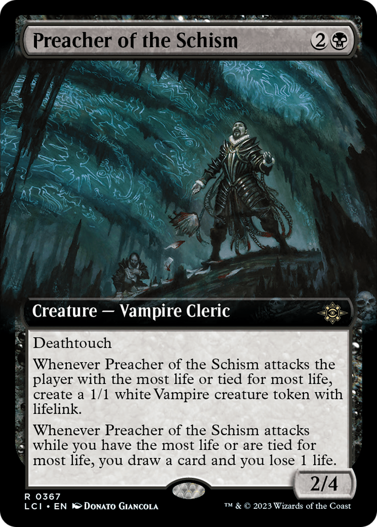 Preacher of the Schism (Extended Art) [The Lost Caverns of Ixalan] | Boutique FDB TCG