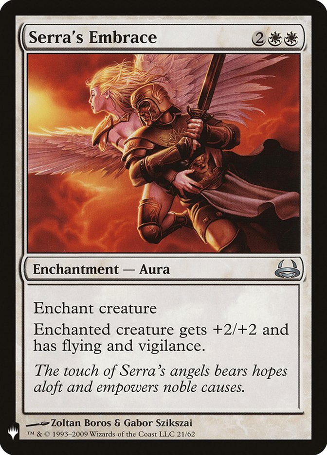 Serra's Embrace [Mystery Booster] | Boutique FDB TCG
