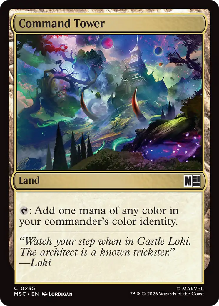 Command Tower (0235) [Marvel Super Heroes Commander] | Boutique FDB TCG