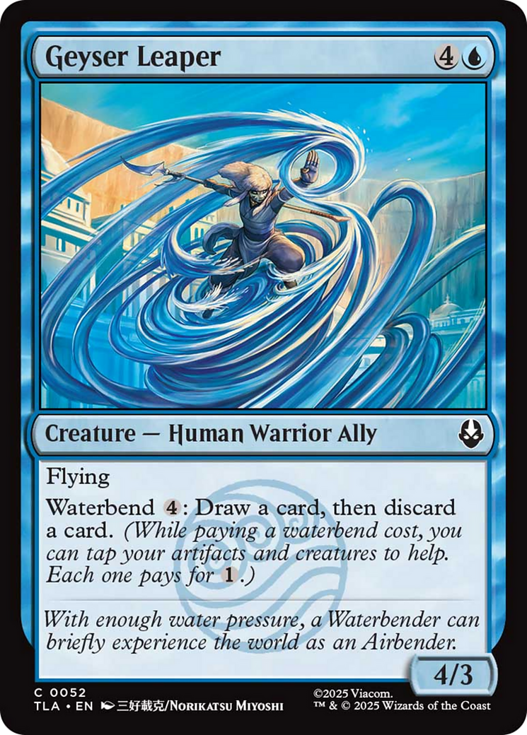Geyser Leaper [Avatar: The Last Airbender] | Boutique FDB TCG
