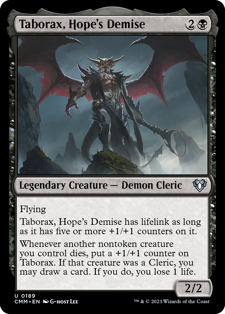 Taborax, Hope's Demise [Commander Masters] | Boutique FDB TCG