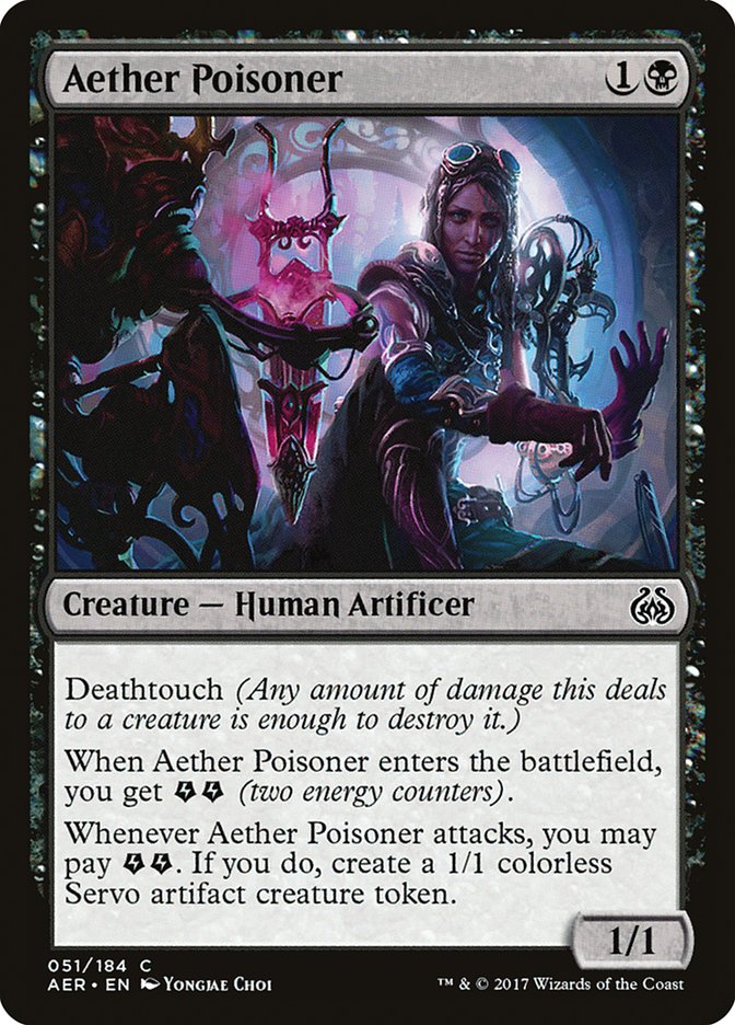 Aether Poisoner [Aether Revolt] | Boutique FDB TCG