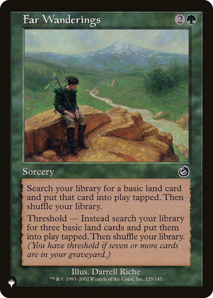 Far Wanderings [The List Reprints] | Boutique FDB TCG