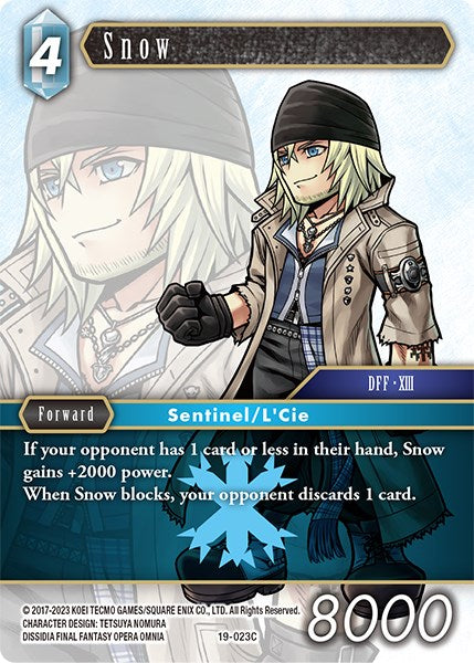 Snow [From Nightmares] | Boutique FDB TCG