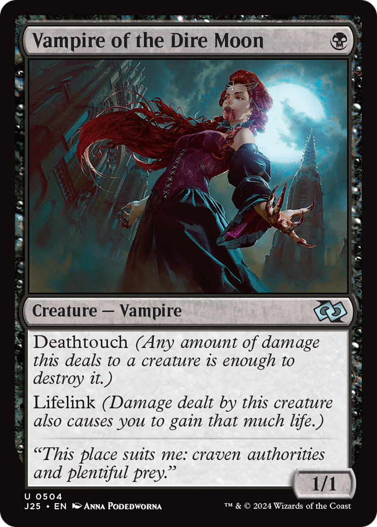 Vampire of the Dire Moon [Foundations Jumpstart] | Boutique FDB TCG