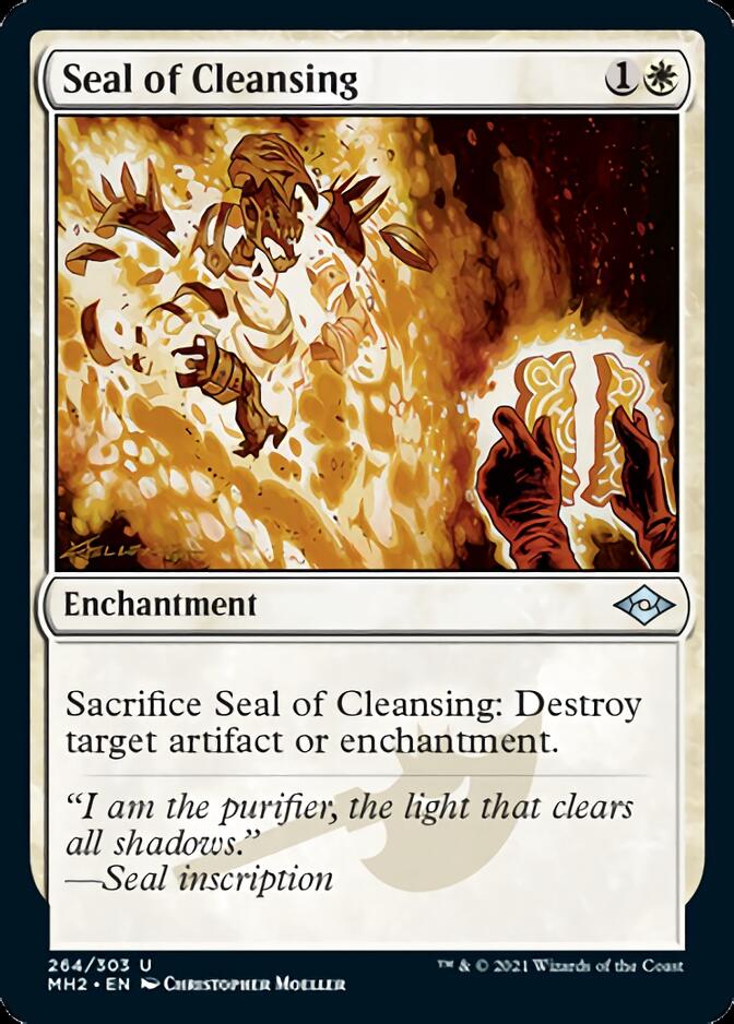 Seal of Cleansing (Foil Etched) [Modern Horizons 2] | Boutique FDB TCG