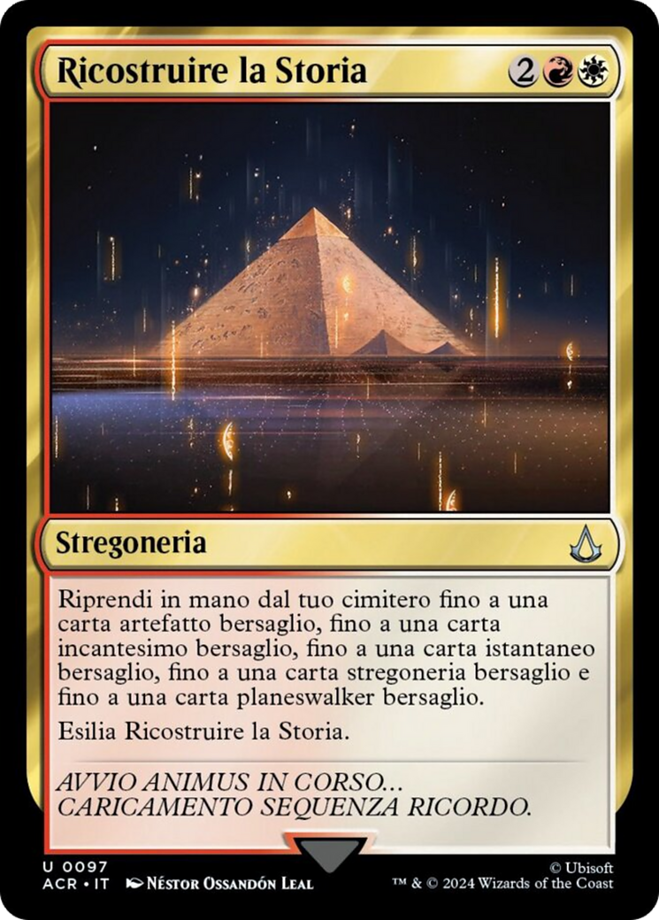 Reconstruct History [Assassin's Creed] | Boutique FDB TCG