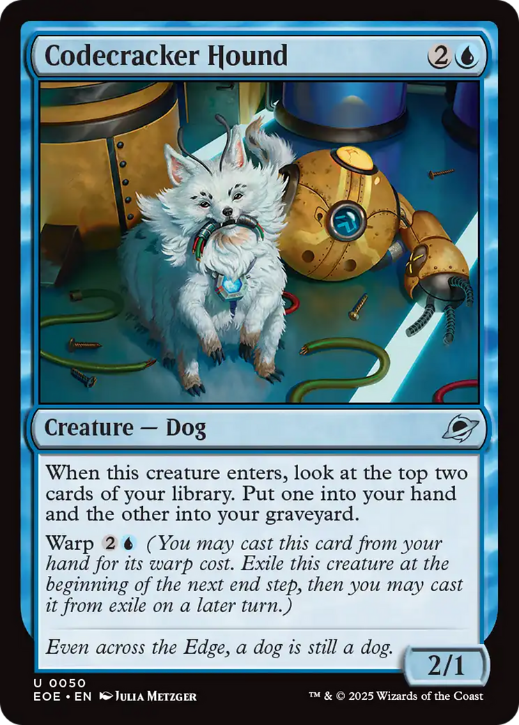 Codecracker Hound [Edge of Eternities] | Boutique FDB TCG