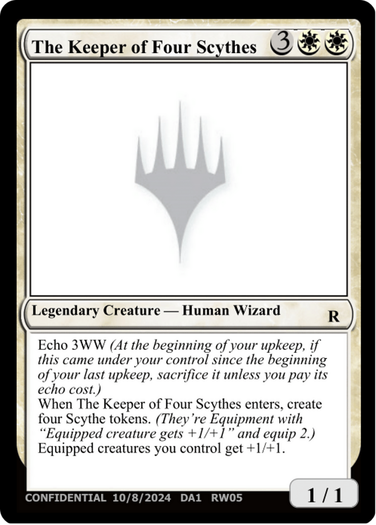 The Keeper of Four Scythes [Unknown Event] | Boutique FDB TCG