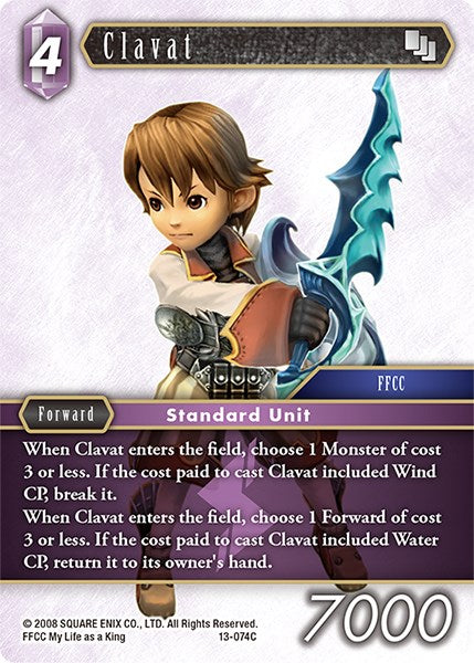 Clavat [Opus XIII: Crystal Radiance] | Boutique FDB TCG