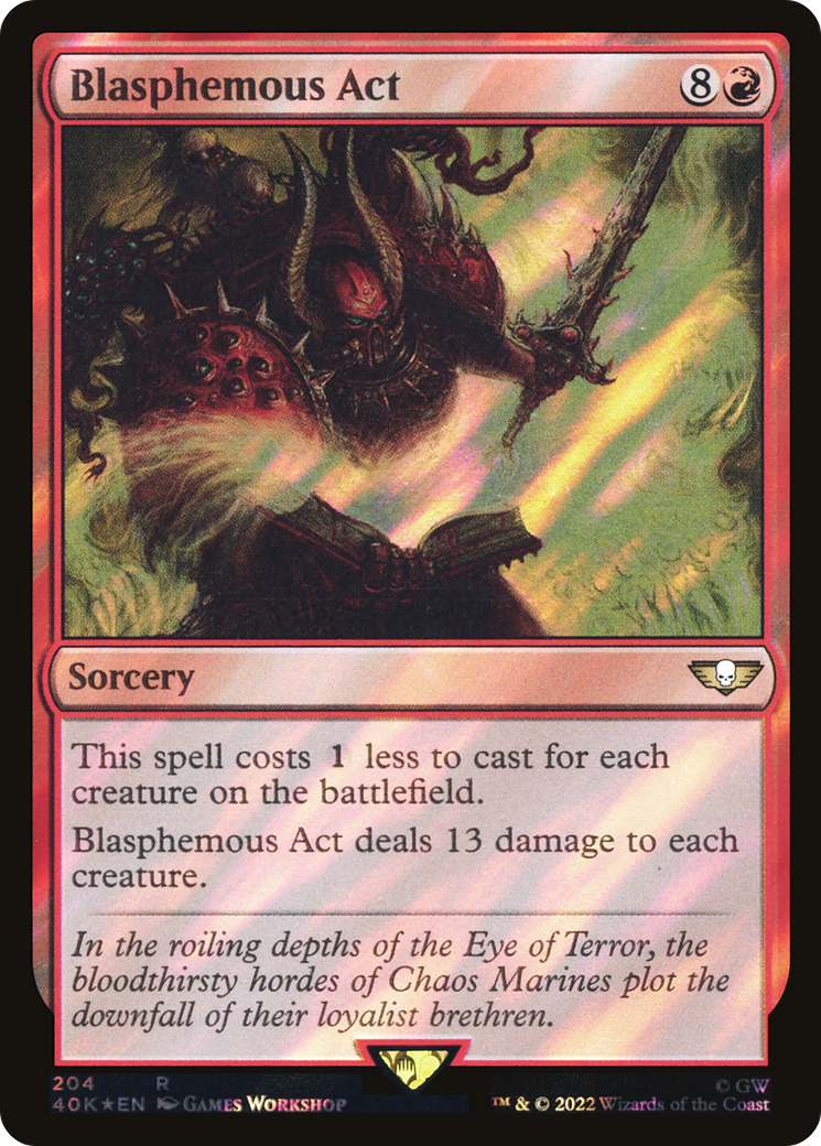 Blasphemous Edict [Edge of Eternities Promo Pack] | Boutique FDB TCG