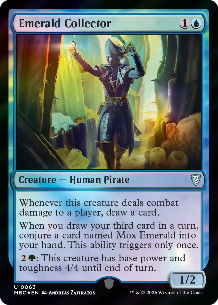 Emerald Collector [Mystery Booster: Commander Edition] | Boutique FDB TCG