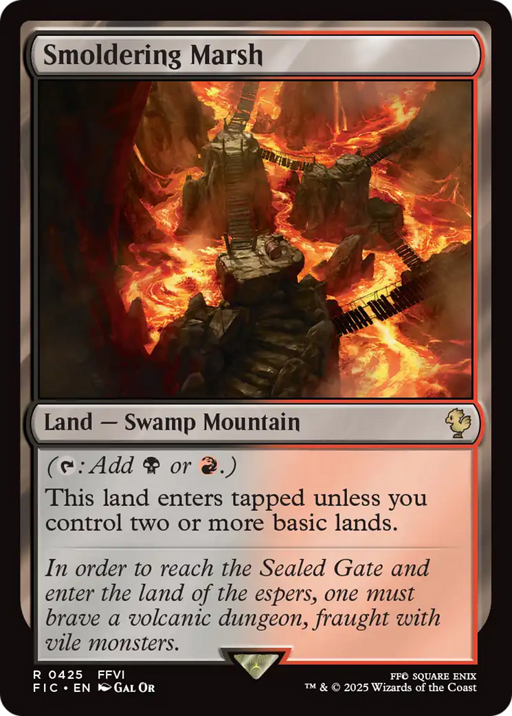 Smoldering Marsh [FINAL FANTASY Commander] | Boutique FDB TCG