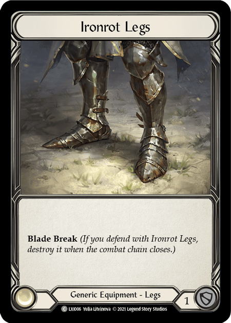 Ironrot Legs [LXI006] (Tales of Aria Lexi Blitz Deck)  1st Edition Normal | Boutique FDB TCG