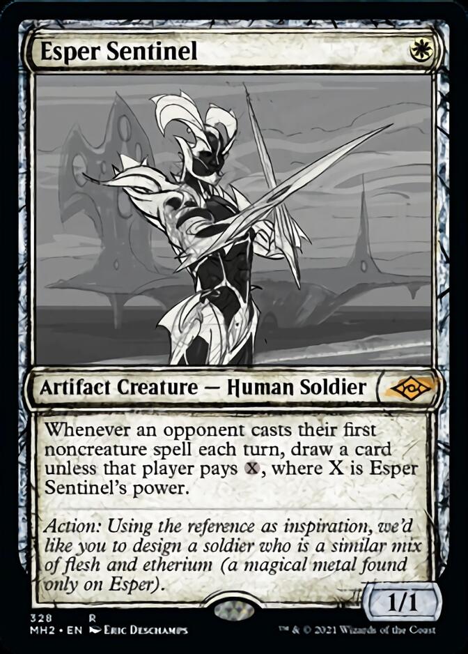 Esper Sentinel (Sketch) [Modern Horizons 2] | Boutique FDB TCG