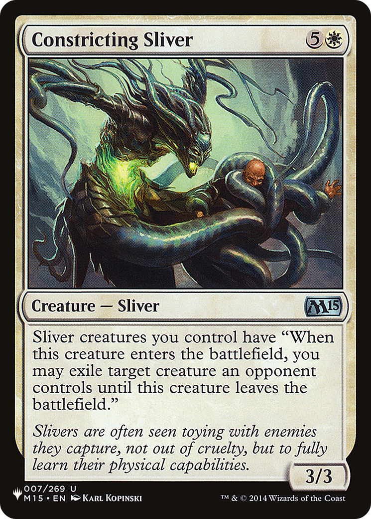Constricting Sliver [The List] | Boutique FDB TCG