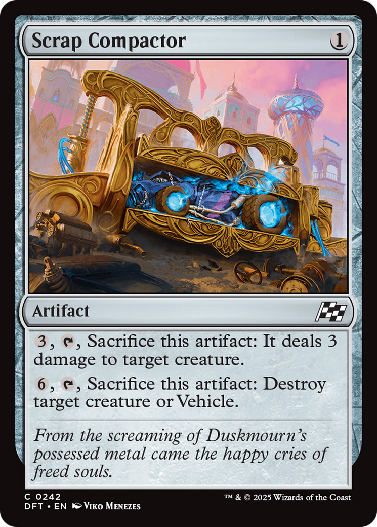 Scrap Compactor [Aetherdrift] | Boutique FDB TCG