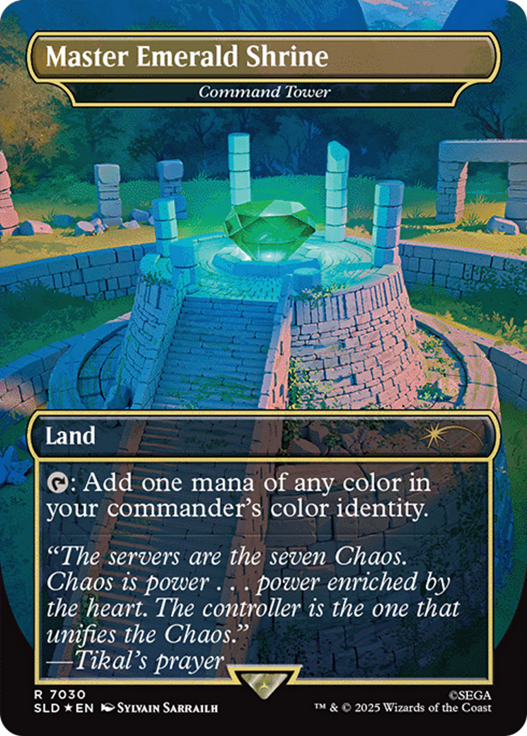 Command Tower (7067) (Confetti Foil) [Secret Lair Drop Series] | Boutique FDB TCG