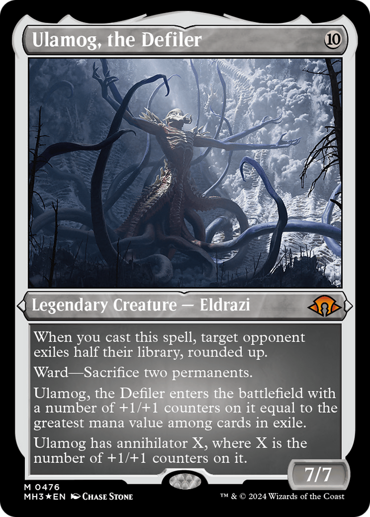 Ulamog, the Defiler (Foil Etched) [Modern Horizons 3] | Boutique FDB TCG