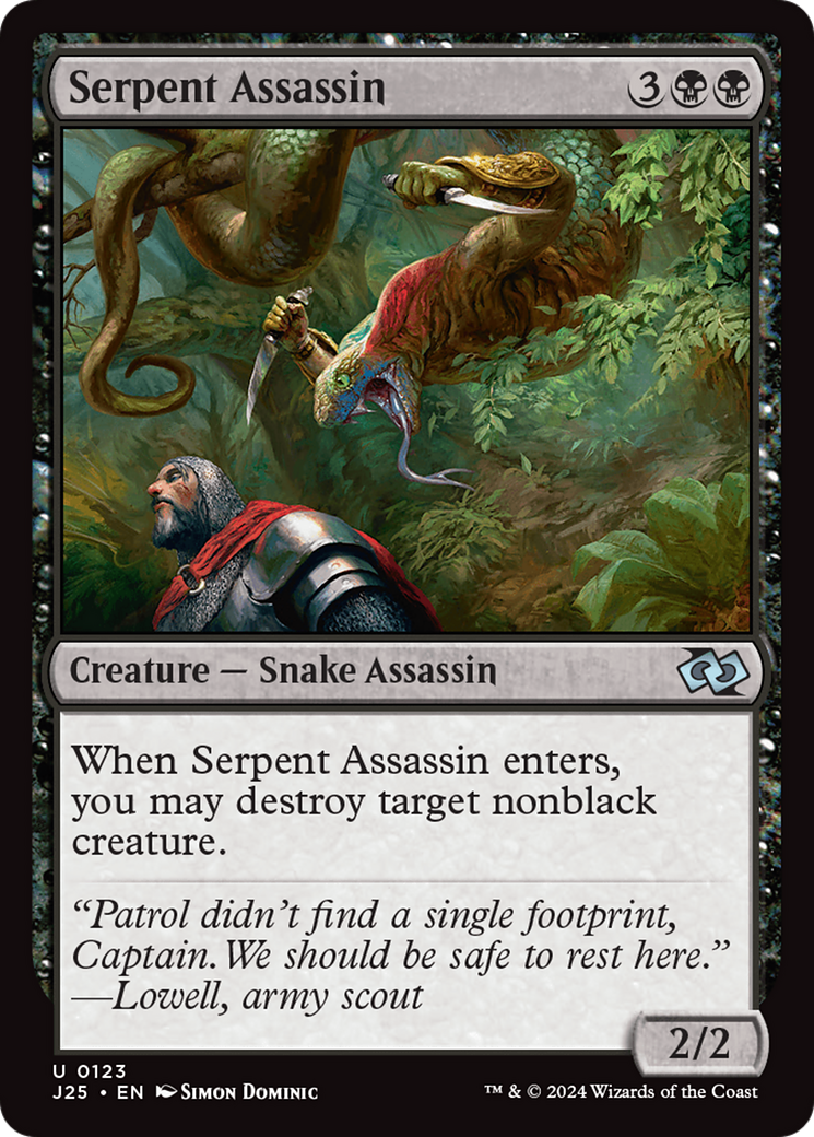 Serpent Assassin [Foundations Jumpstart] | Boutique FDB TCG