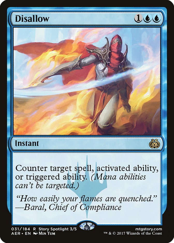 Disallow [Aether Revolt] | Boutique FDB TCG