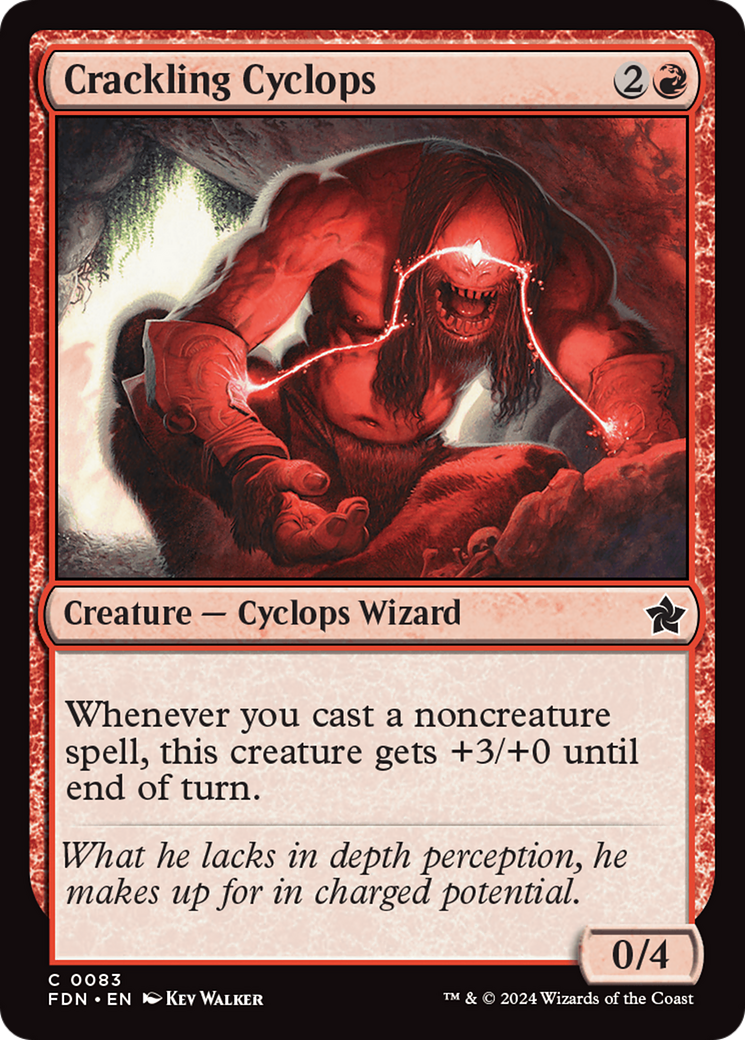 Crackling Cyclops [Foundations] | Boutique FDB TCG