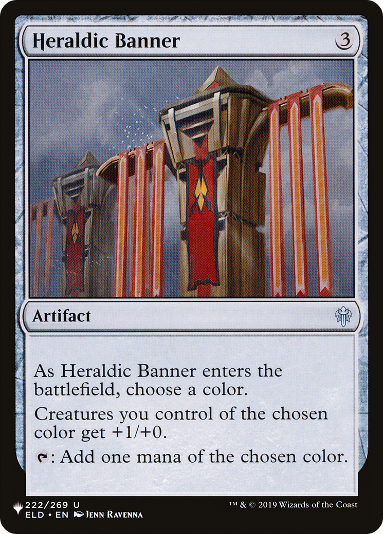 Heraldic Banner [The List Reprints] | Boutique FDB TCG