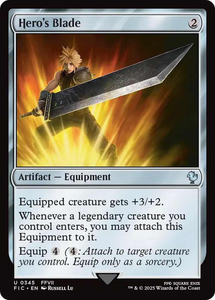 Hero's Blade [FINAL FANTASY Commander] | Boutique FDB TCG