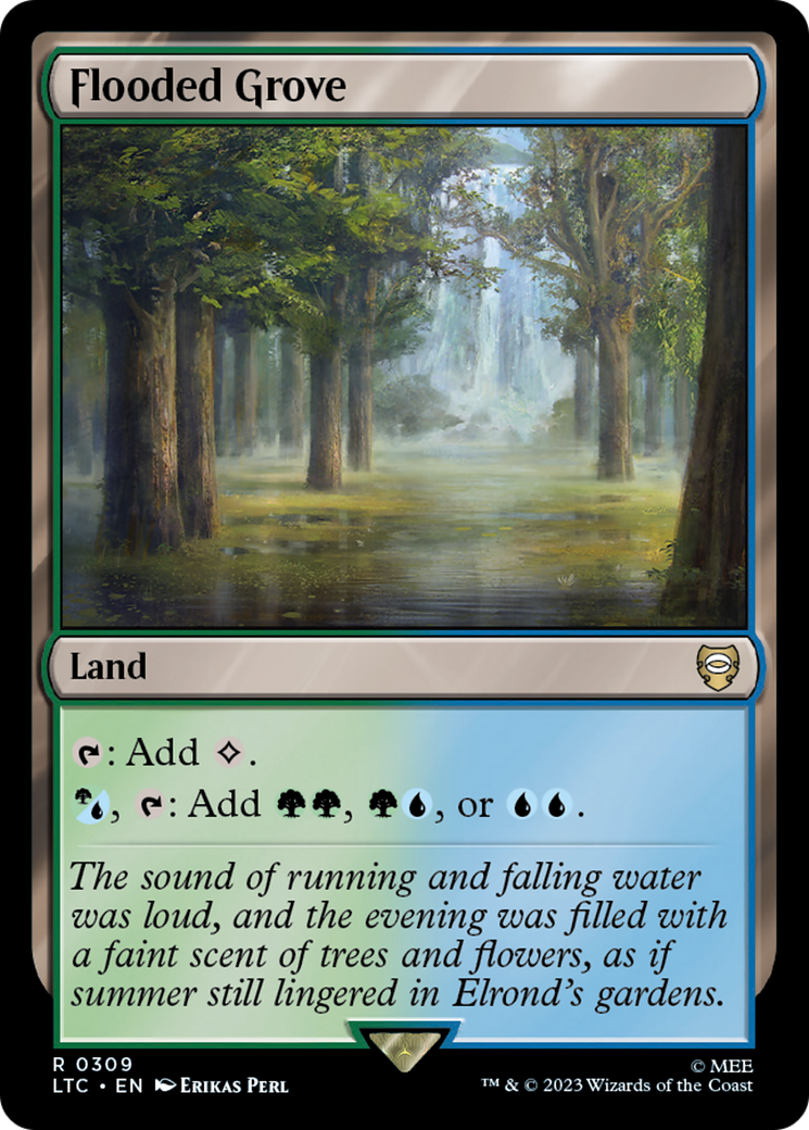 Flooded Grove [The Lord of the Rings: Tales of Middle-Earth Commander] | Boutique FDB TCG