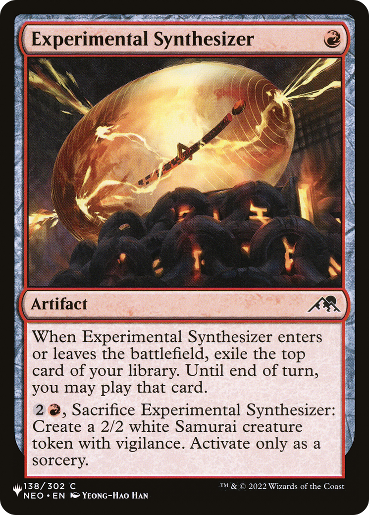 Experimental Synthesizer [The List Reprints] | Boutique FDB TCG