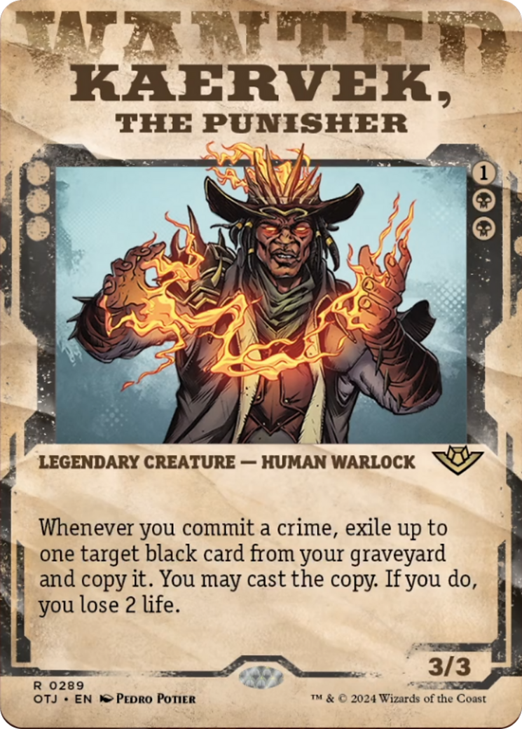 Kaervek, the Punisher (Showcase) [Outlaws of Thunder Junction] | Boutique FDB TCG