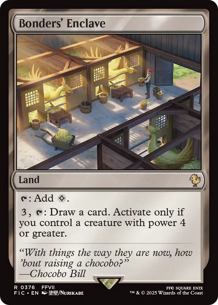 Bonders' Enclave [FINAL FANTASY Commander] | Boutique FDB TCG