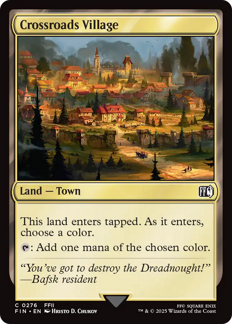 Crossroads Village [FINAL FANTASY] | Boutique FDB TCG