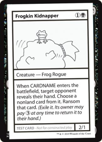 Frogkin Kidnapper (2021 Edition) [Mystery Booster Playtest Cards] | Boutique FDB TCG