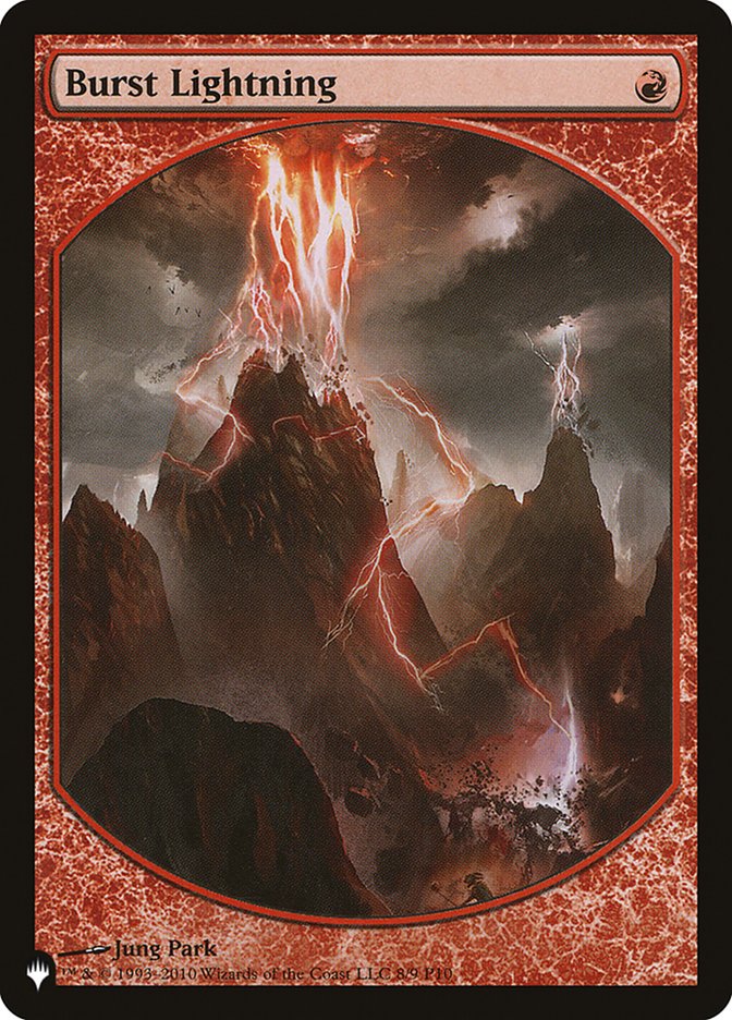 Burst Lightning [The List] | Boutique FDB TCG