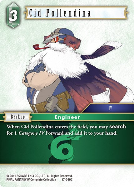 Cid Pollendina [Rebellion's Call] | Boutique FDB TCG