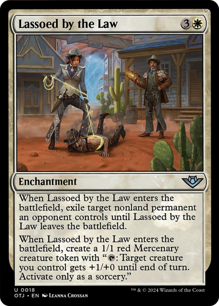 Lassoed by the Law [Outlaws of Thunder Junction] | Boutique FDB TCG