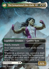 Jennifer Walters (Borderless) (0328) [Marvel Super Heroes] Reverse | Boutique FDB TCG