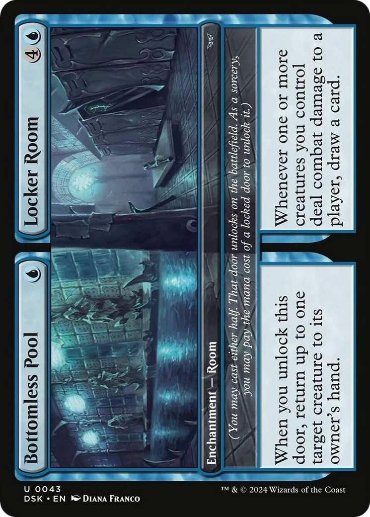 Bottomless Pool // Locker Room [Duskmourn: House of Horror] | Boutique FDB TCG