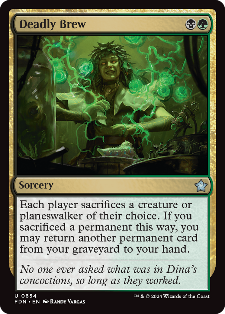 Deadly Brew [Foundations] | Boutique FDB TCG