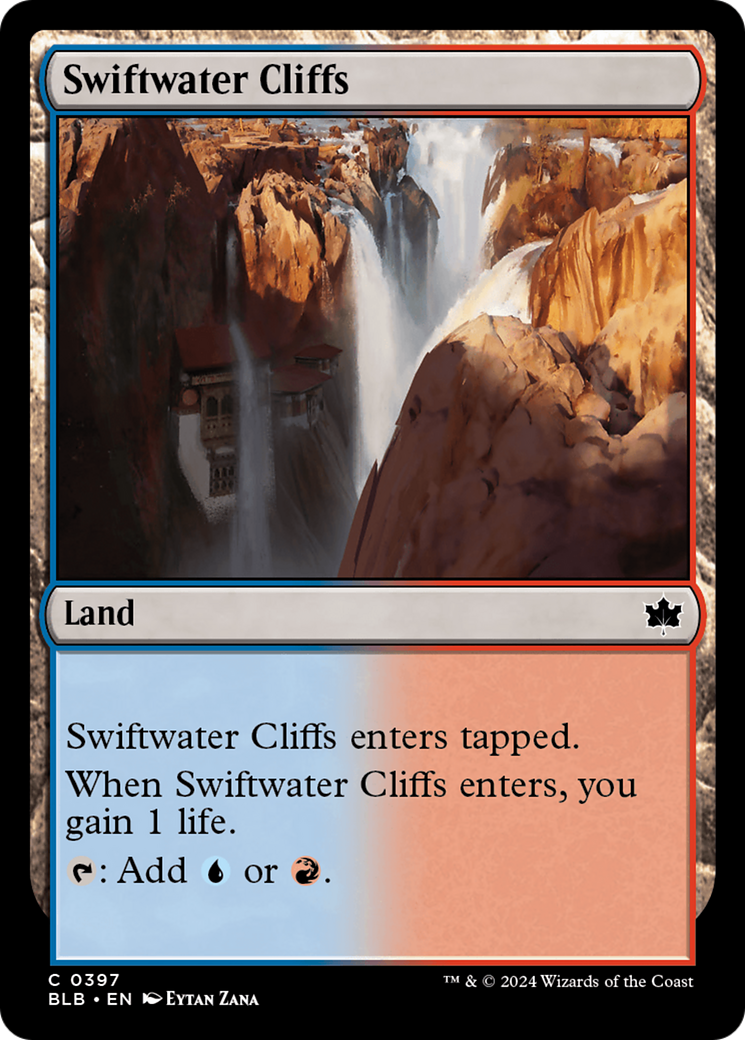 Swiftwater Cliffs [Bloomburrow] | Boutique FDB TCG
