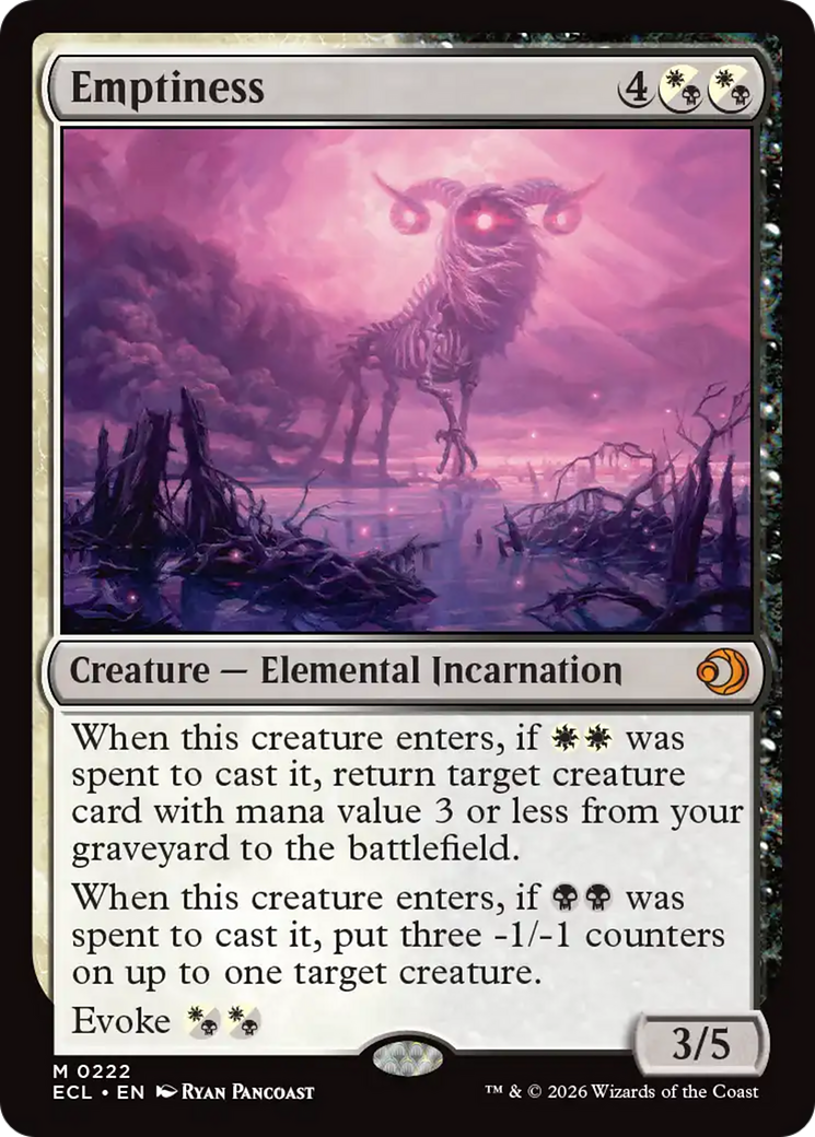 Emptiness [Lorwyn Eclipsed] | Boutique FDB TCG