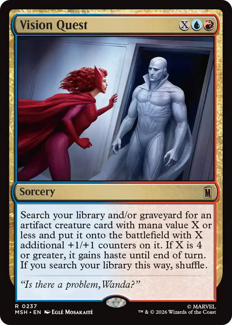 Vision Quest [Marvel Super Heroes] | Boutique FDB TCG